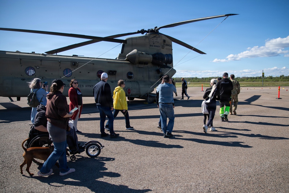 12 CAB hosts community event in Finland