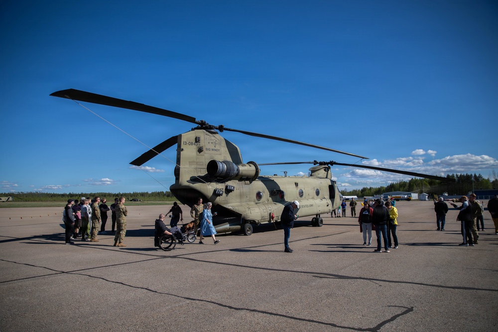 12 CAB hosts community event in Finland