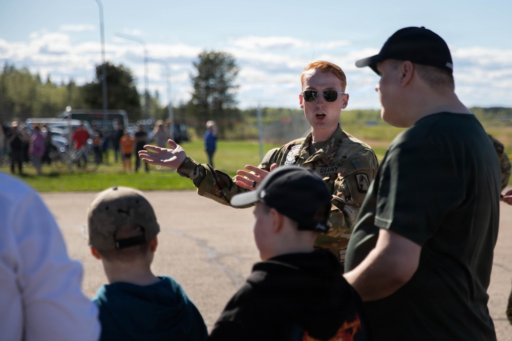 12 CAB hosts community event in Finland