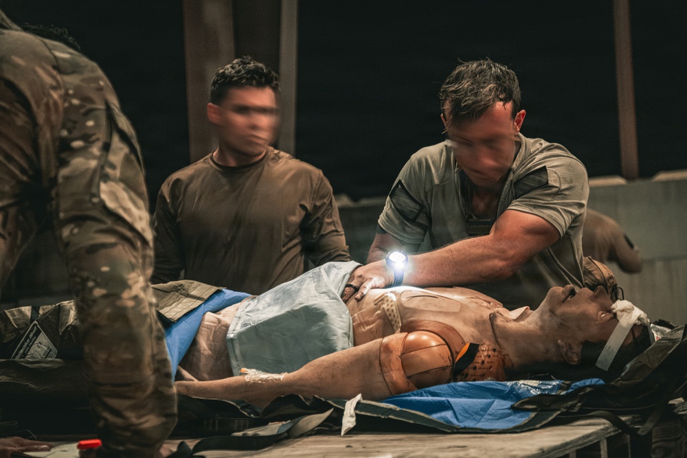 3rd Special Forces Group (Airborne) Conducts Live-Fire Exercise