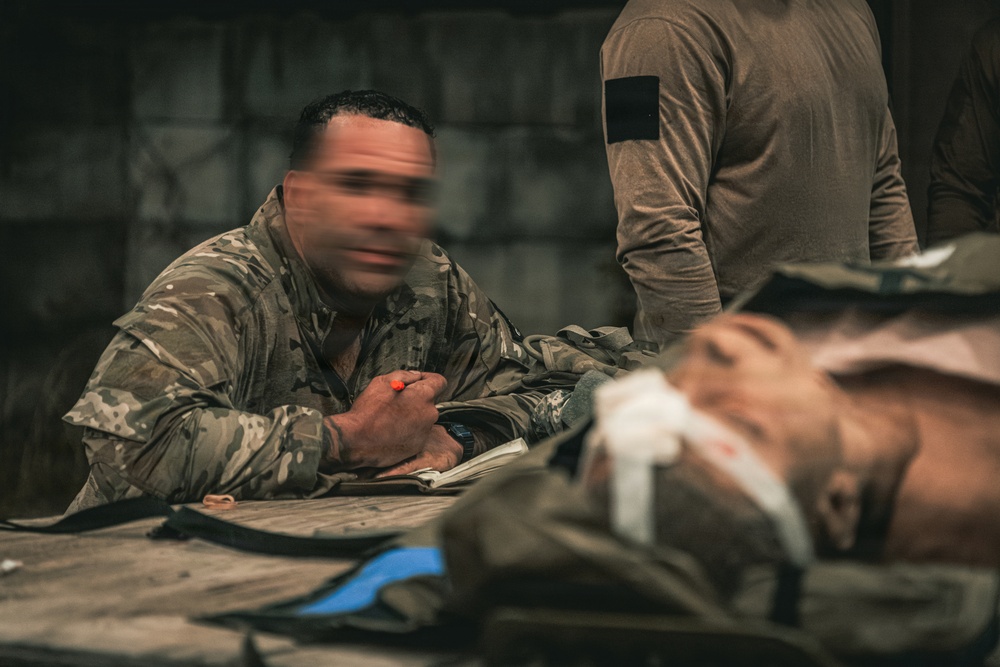 3rd Special Forces Group (Airborne) Conducts Live-Fire Exercise