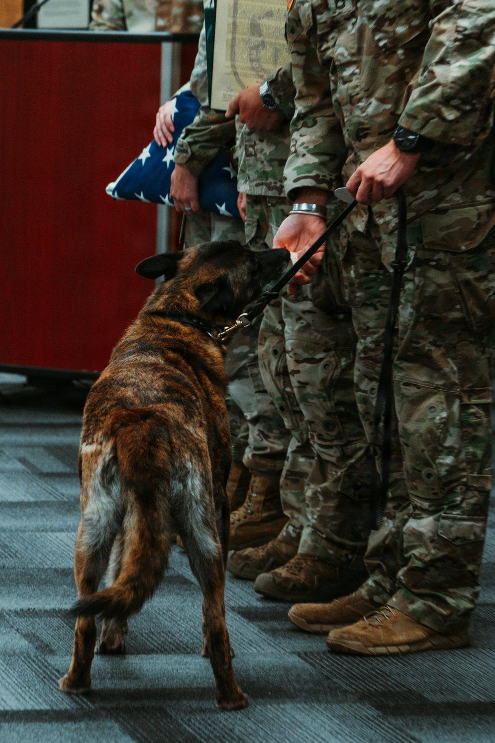 1st Special Forces Group (Airborne) Multi-Purpose Canine Retirement