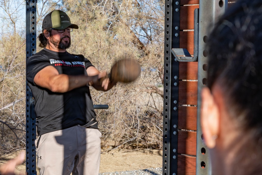 MCCS hosts Spouse physical training with SMMC wife, Andrea Ruiz