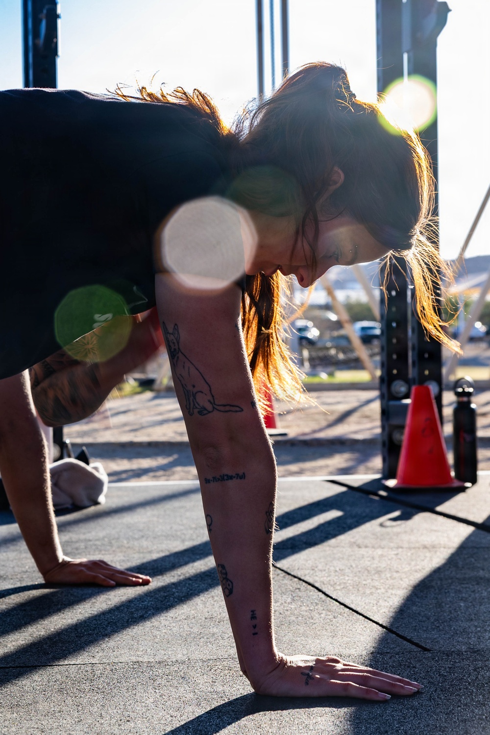 MCCS hosts Spouse physical training with SMMC wife, Andrea Ruiz