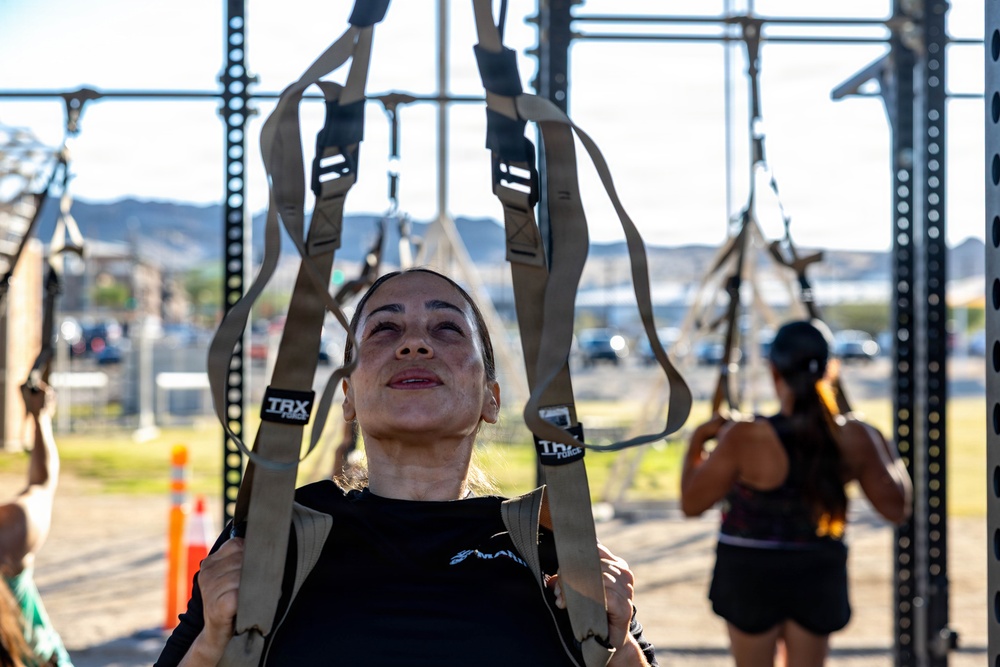 MCCS hosts Spouse physical training with SMMC wife, Andrea Ruiz