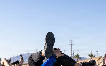 MCCS hosts Spouse physical training with SMMC wife, Andrea Ruiz