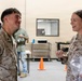 Col. Sharon Dubow, Marine Force Storage Command commanding officer, final tour at the Yermo Annex and Mounted Color Guard Stables before relinquishing MFSC command