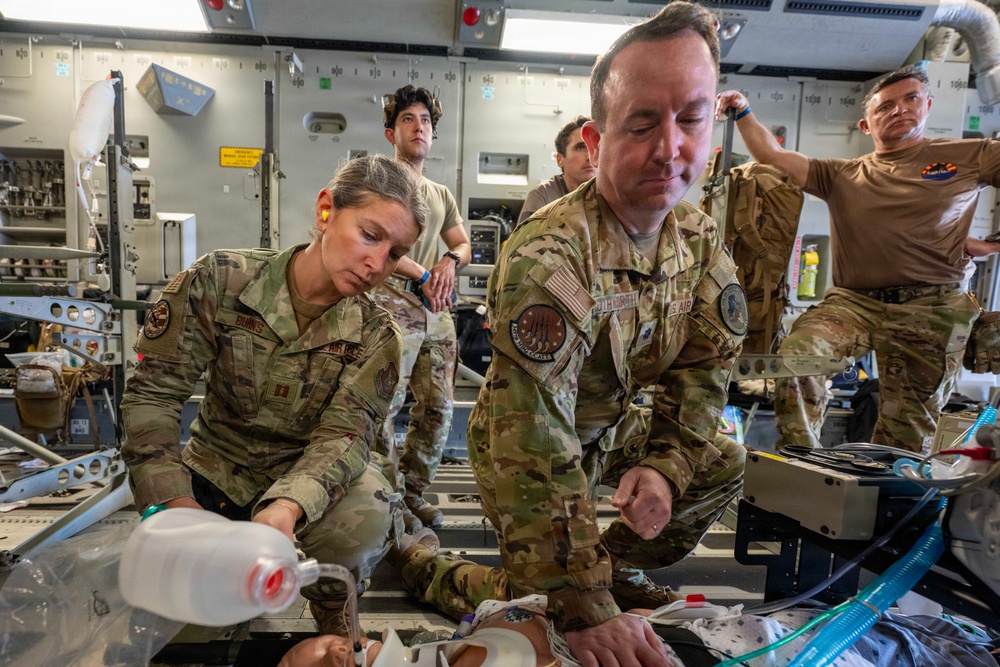 Total Force Integration: Reserve and Guard CCATTs boost Critical Care Readiness in joint training