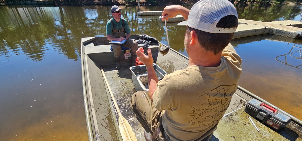 Fort McCoy natural resources fisheries team conducts spring lake surveys; study health of waterways, fish