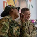 U.S. Service Members are joined by the U.S. Ambassador and First Lady at an Optometry Giveaway in Panama City