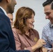U.S. Service Members are joined by the U.S. Ambassador and First Lady at an Optometry Giveaway in Panama City