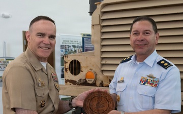 Colombian War College Visits NCG 1