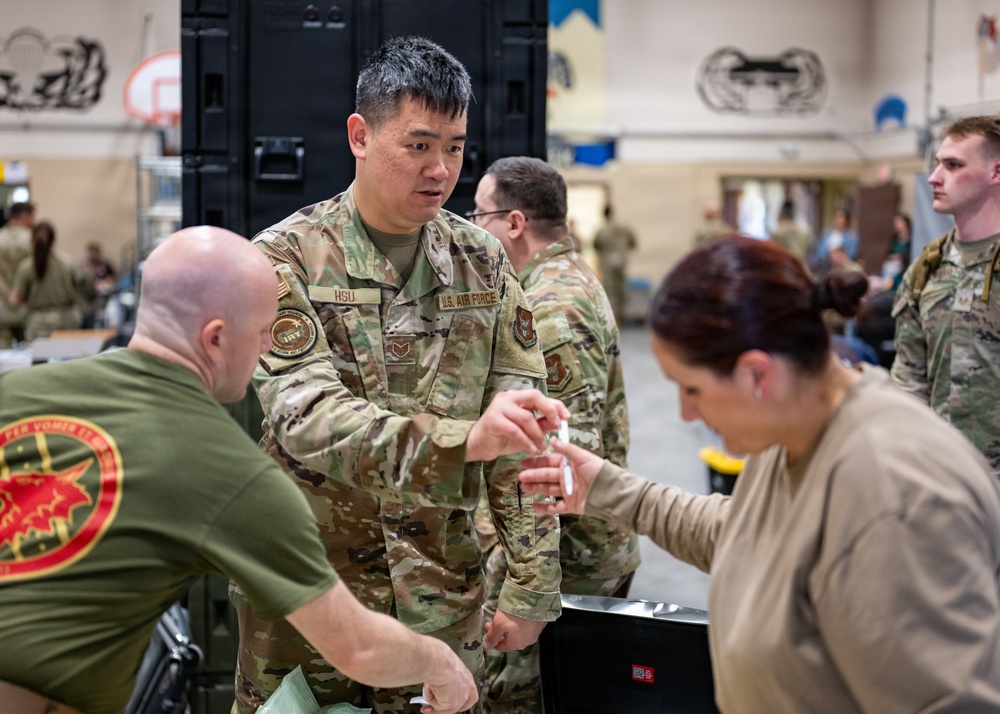 Kodiak closers: joint Arctic Care team packs up clinic together