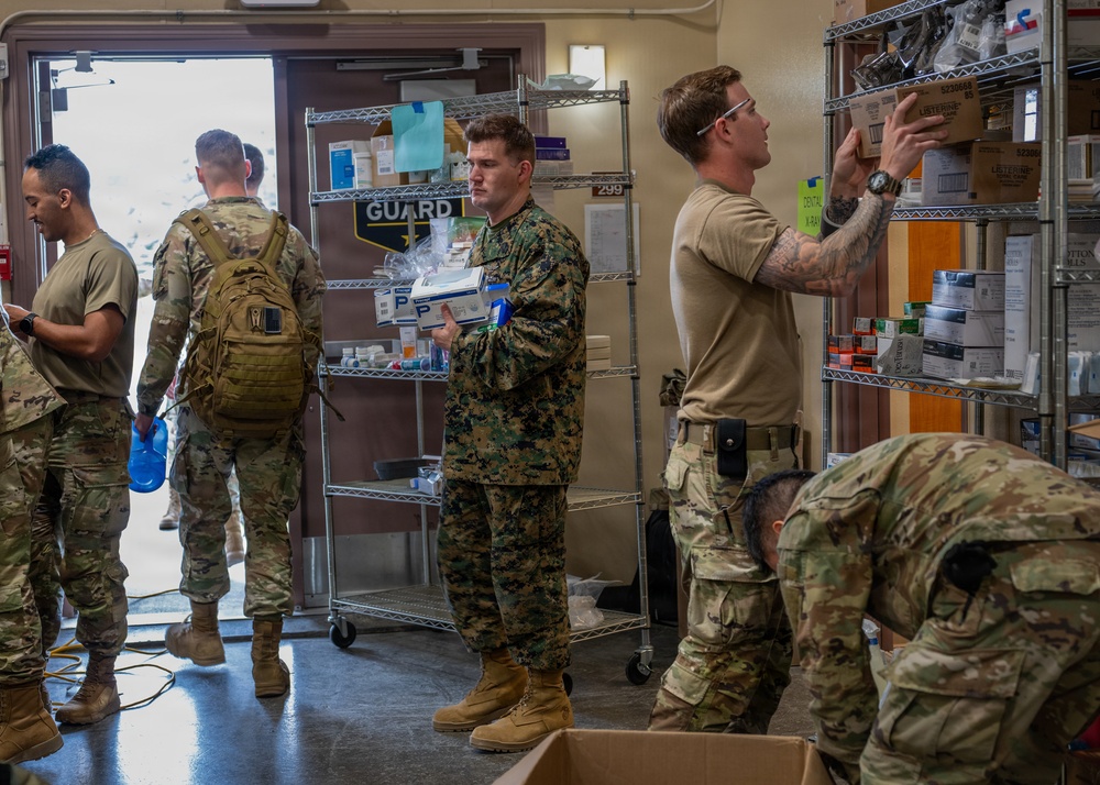Kodiak closers: joint Arctic Care team packs up clinic together