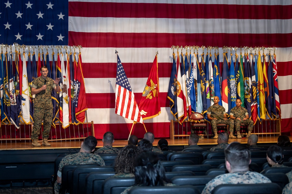SgtMaj Relief and Appointment Ceremony for H&amp;amp;HS, MCAS Miramar
