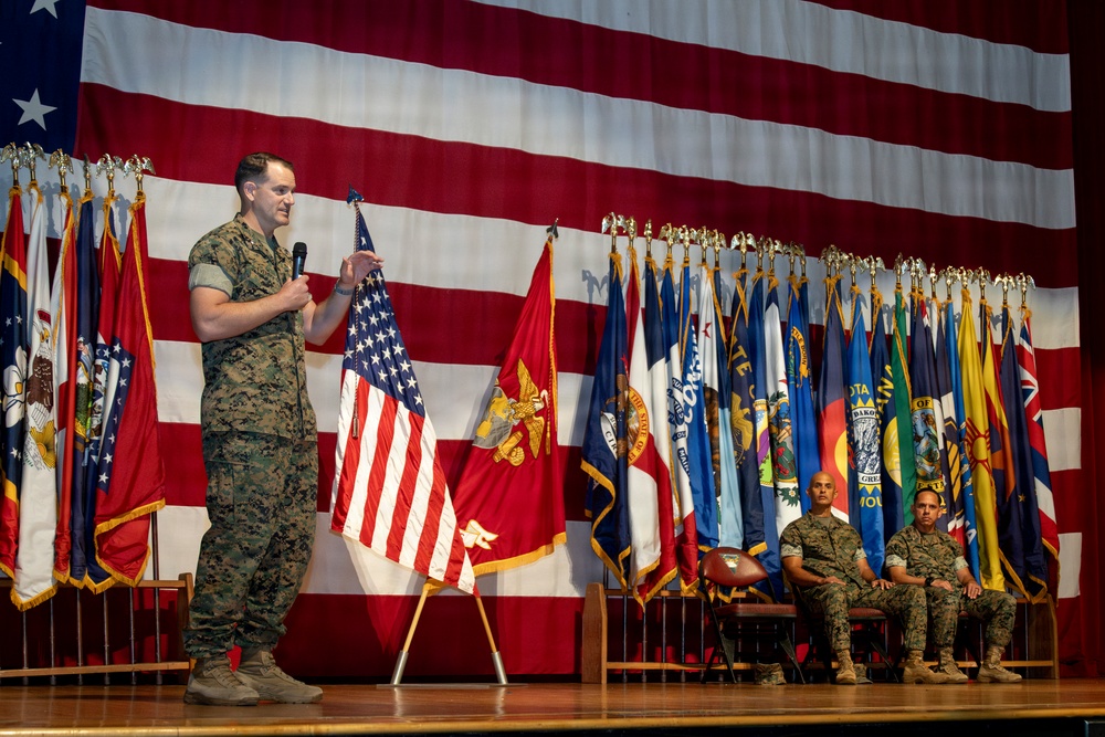 SgtMaj Relief and Appointment Ceremony for H&amp;amp;HS, MCAS Miramar