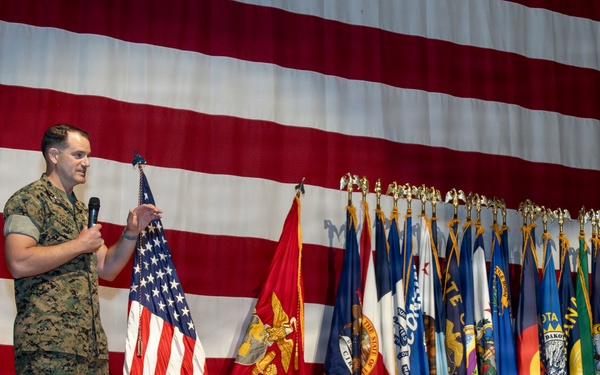 SgtMaj Relief and Appointment Ceremony for H&amp;amp;HS, MCAS Miramar
