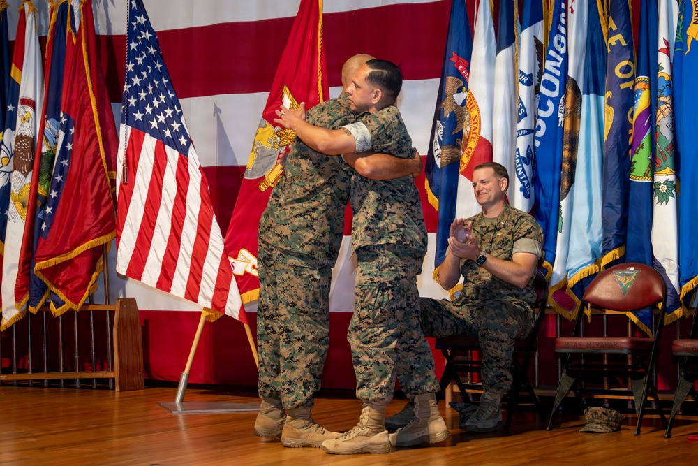 SgtMaj Relief and Appointment Ceremony for H&amp;amp;HS, MCAS Miramar