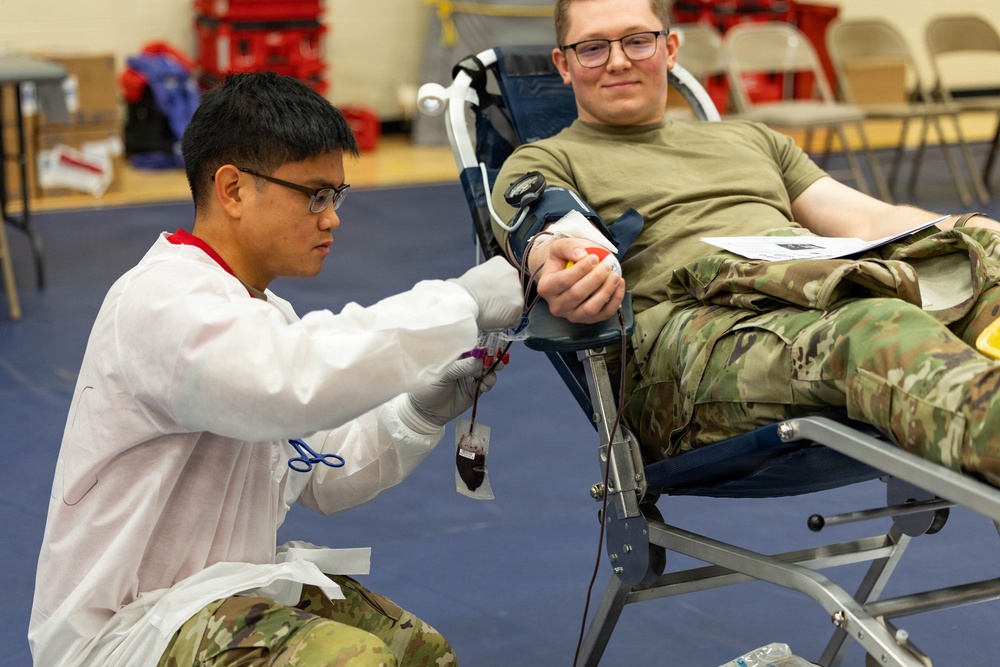West Coast Tour Blood Drive at Travis Air Force Base