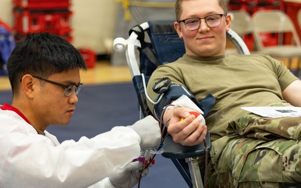 West Coast Tour Blood Drive at Travis Air Force Base