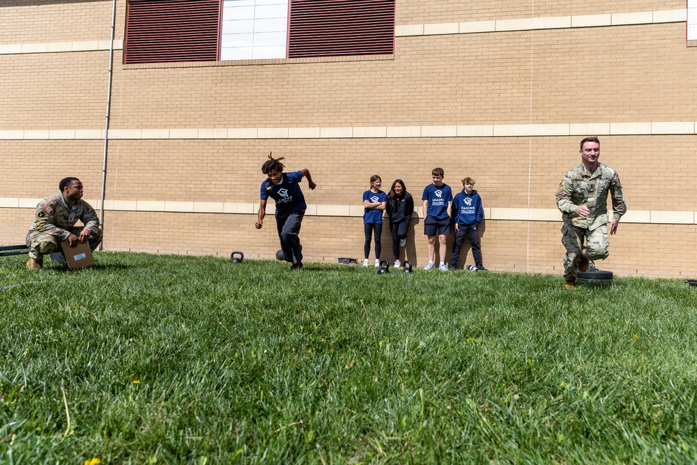 Millard Public Schools Students Visit Elkhorn Reserve Center