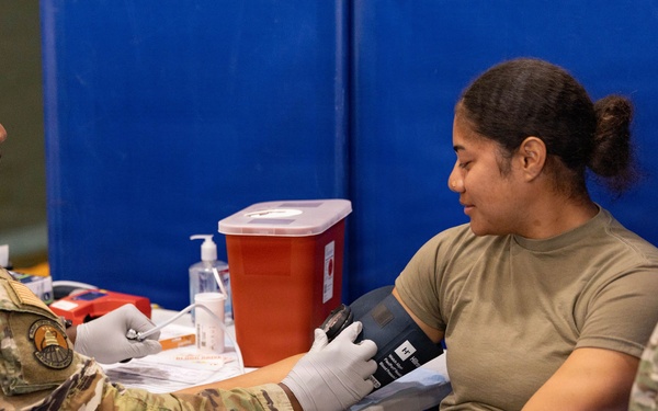 Checking Vitals and Preparing to Donate Blood