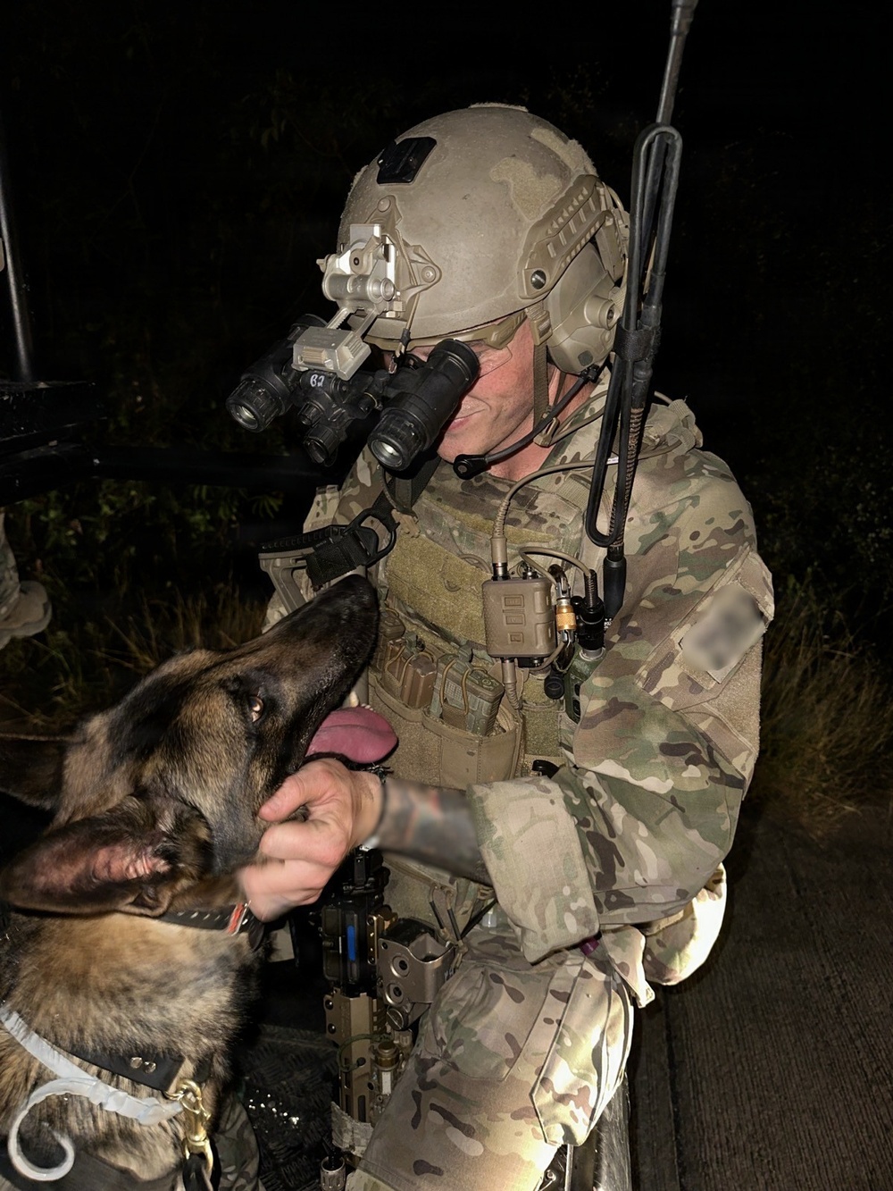 1st Special Forces Group (Airborne) Multi-Purpose Canine Retirement