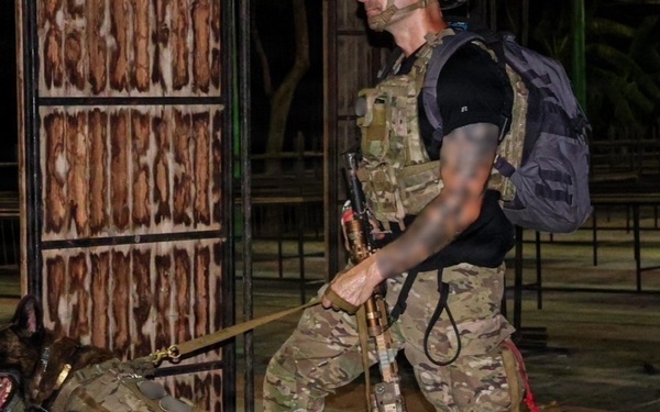 1st Special Forces Group (Airborne) Multi-Purpose Canine Retirement