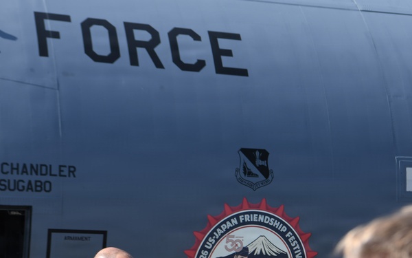 Yokota unveils 50th Friendship Festival patch