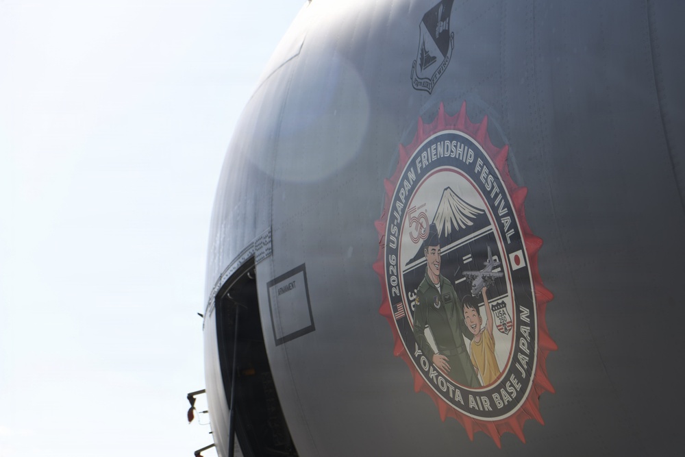 Yokota unveils 50th Friendship Festival patch
