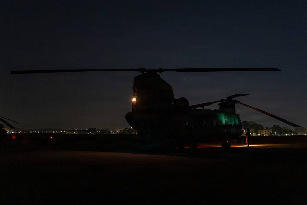 3-2 GSAB Conducts Air Assault Training with Allied Partners