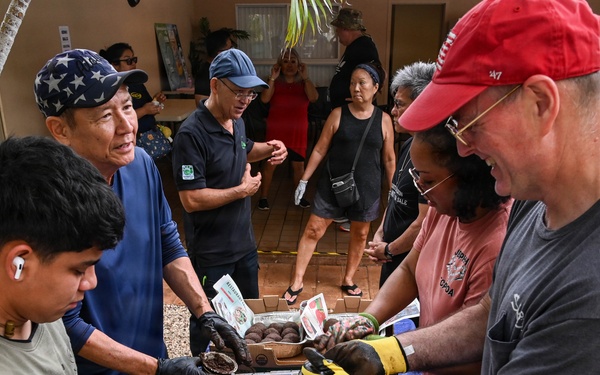 Operation Clean Sweep: JBPHH Volunteers prepare Genki Balls