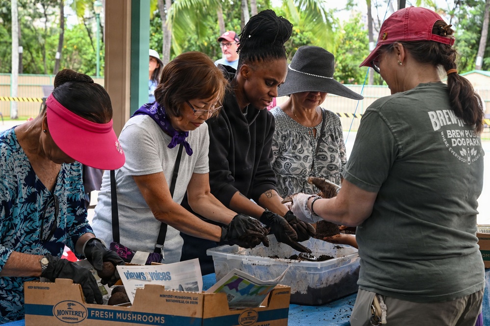 Operation Clean Sweep: JBPHH Volunteers prepare Genki Balls