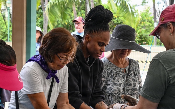 Operation Clean Sweep: JBPHH Volunteers prepare Genki Balls