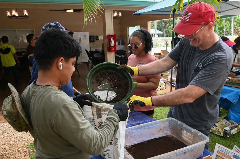Operation Clean Sweep: JBPHH Volunteers prepare Genki Balls