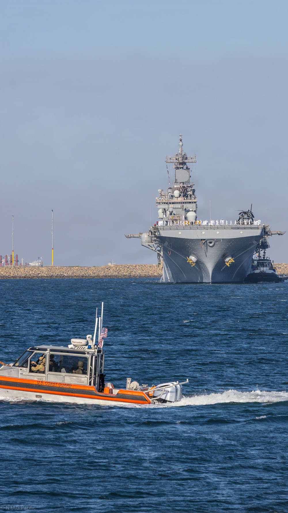 USS ESSEX ARRIVES IN THE PORT OF LOS ANGELES FOR LOS ANGELES FLEET WEEK 2026