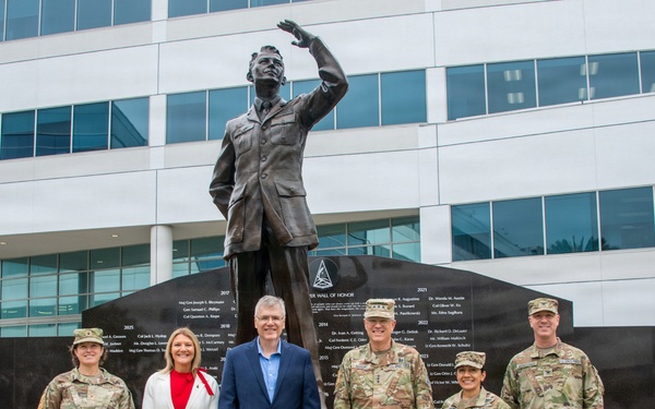 Secretary of the Air Force Visits Space Systems Command