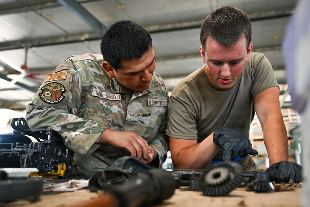 Armaments repair brings combat readiness