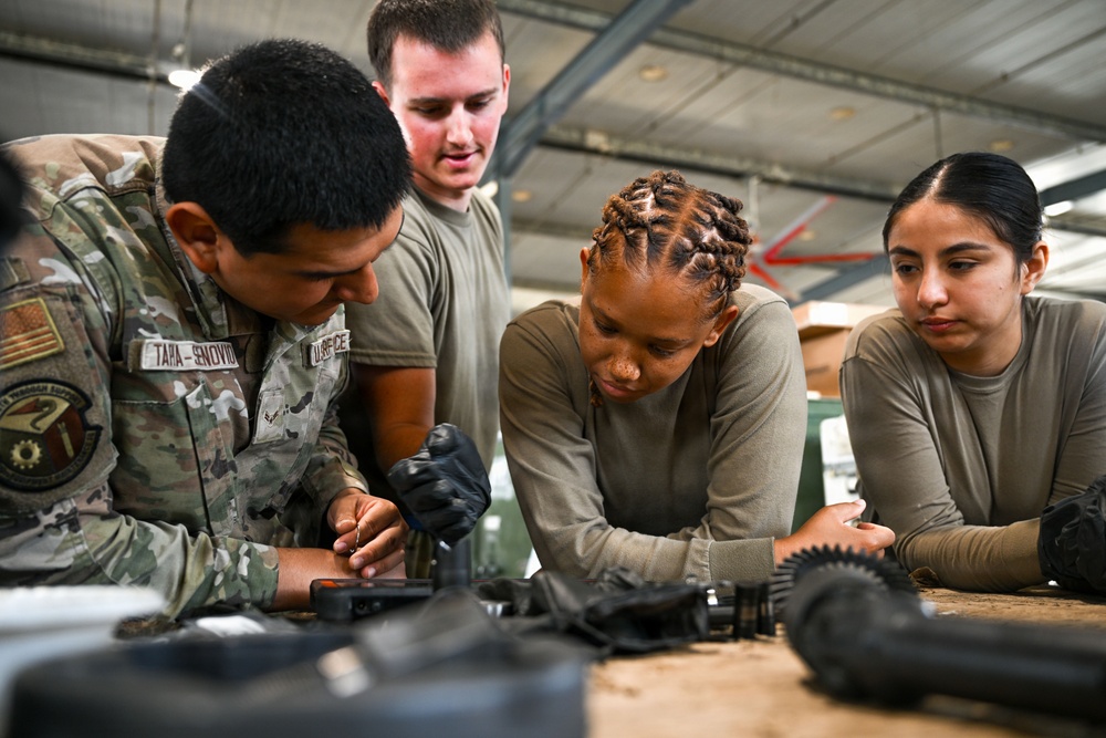 Armaments repair brings combat readiness