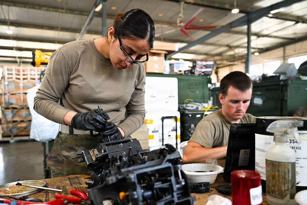 Armaments repair brings combat readiness