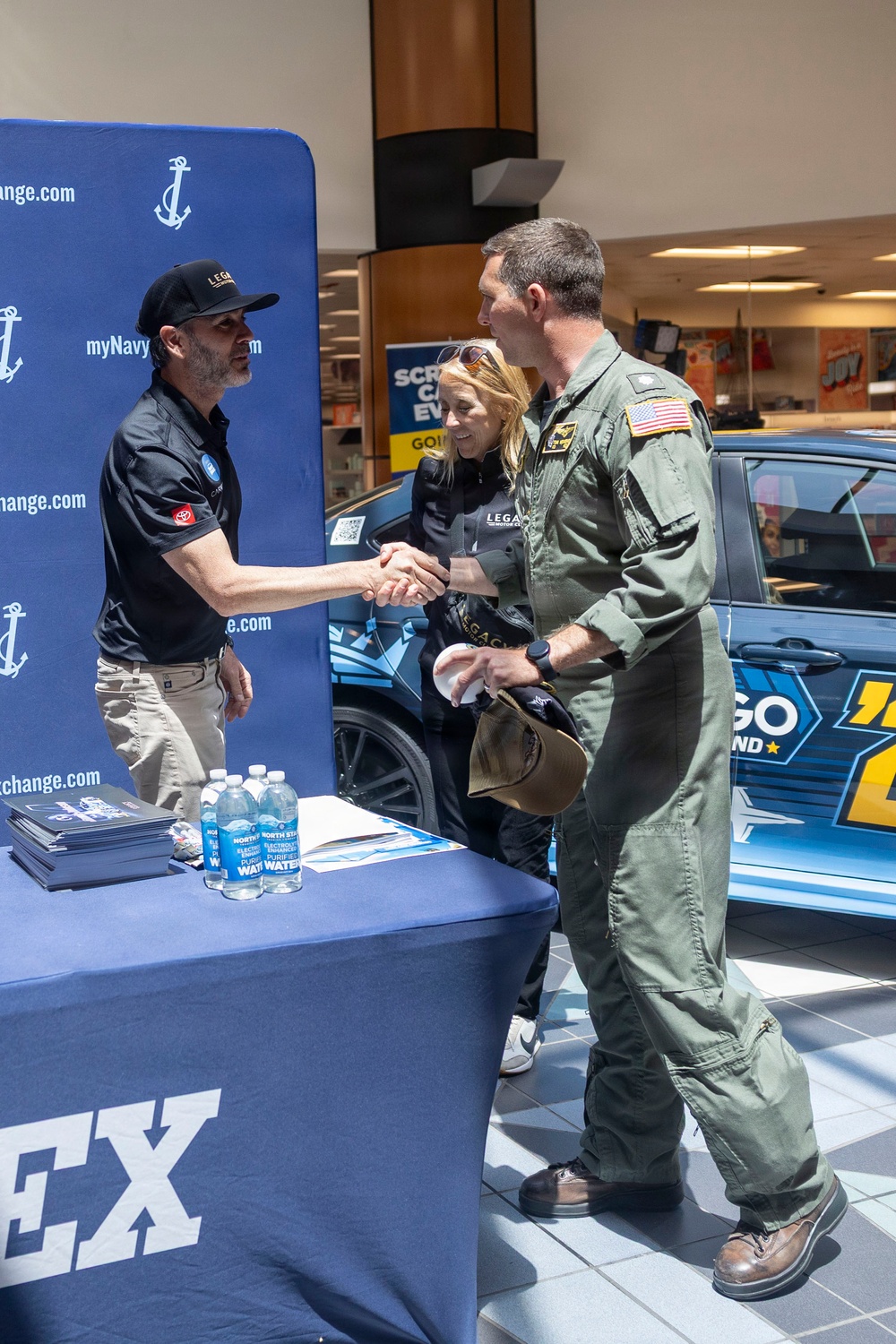 NASCAR Driver Jimmie Johnson autograph signing at NEX