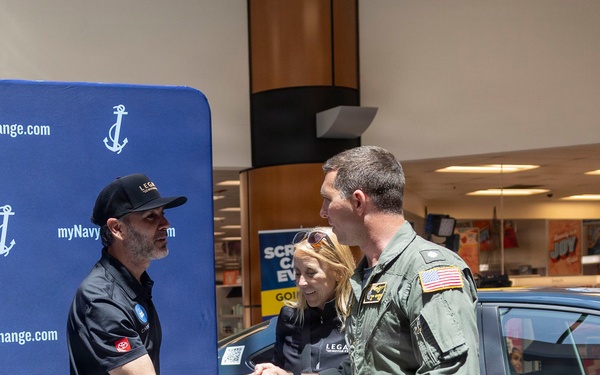 NASCAR Driver Jimmie Johnson autograph signing at NEX
