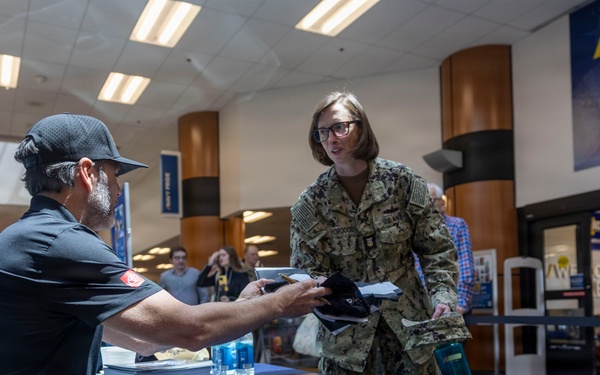 NASCAR Driver Jimmie Johnson autograph signing at NEX