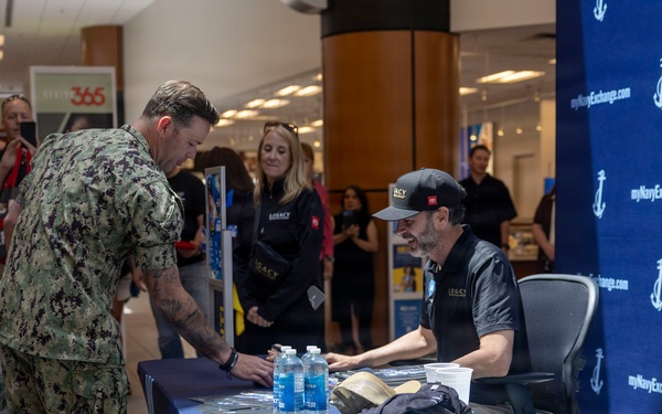 NASCAR Driver Jimmie Johnson autograph signing at NEX
