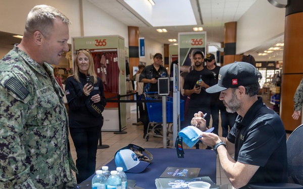 NASCAR Driver Jimmie Johnson autograph signing at NEX
