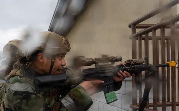 8th SFS responds to simulated mass casualty event
