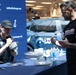 NASCAR driver autograph signing at NEX