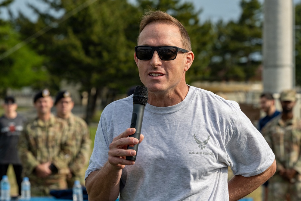 Misawa Air Base kicks off Police Week with ruck march