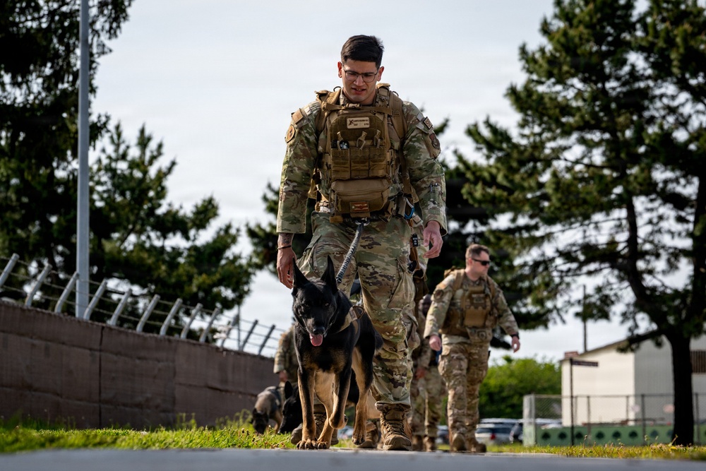 Misawa Air Base kicks off Police Week with ruck march