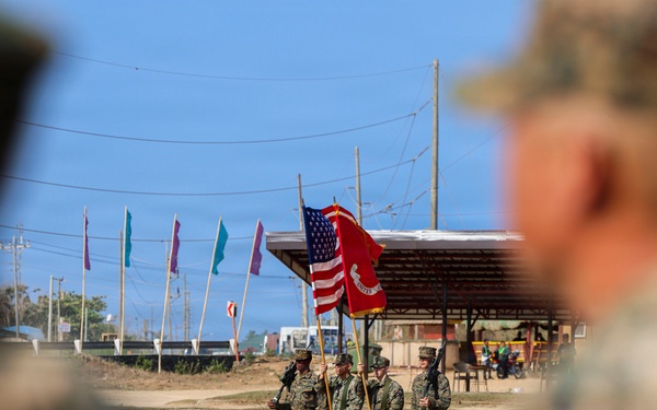 3rd LCT Holds Relief and Appointment Ceremony while deployed to the Philippines